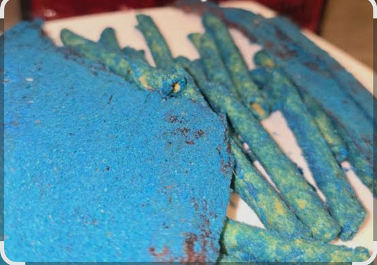 Blue Takis beef jerky